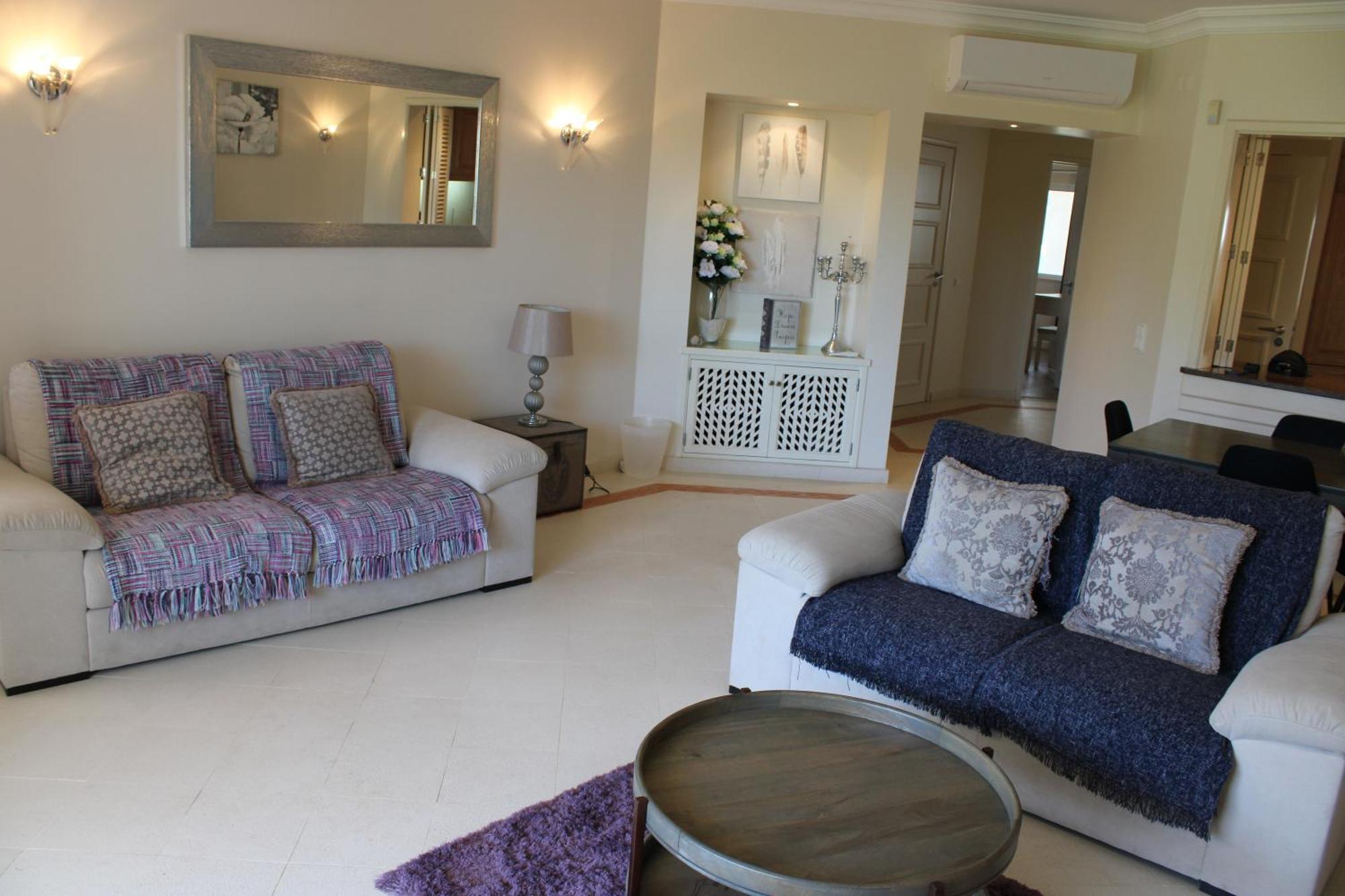 Luxury 2 Bedroom Apartment With Private Garden Almancil Dış mekan fotoğraf