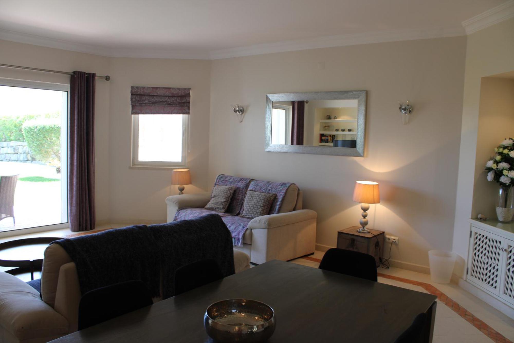 Luxury 2 Bedroom Apartment With Private Garden Almancil Dış mekan fotoğraf