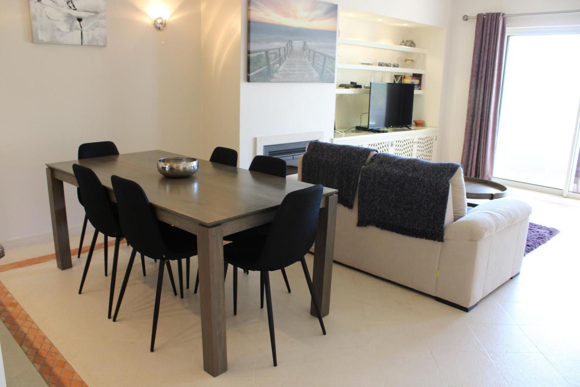 Luxury 2 Bedroom Apartment With Private Garden Almancil Dış mekan fotoğraf